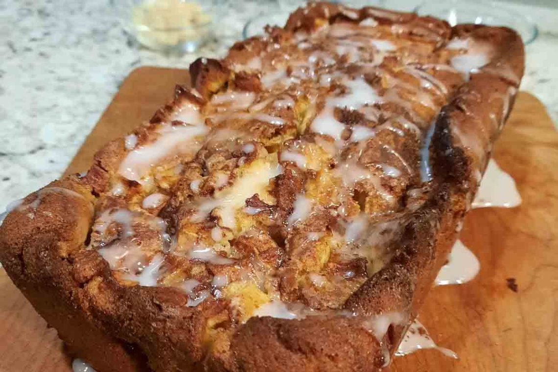 Awesome Country Apple Fritter Bread | Recipesdeal | Recipes