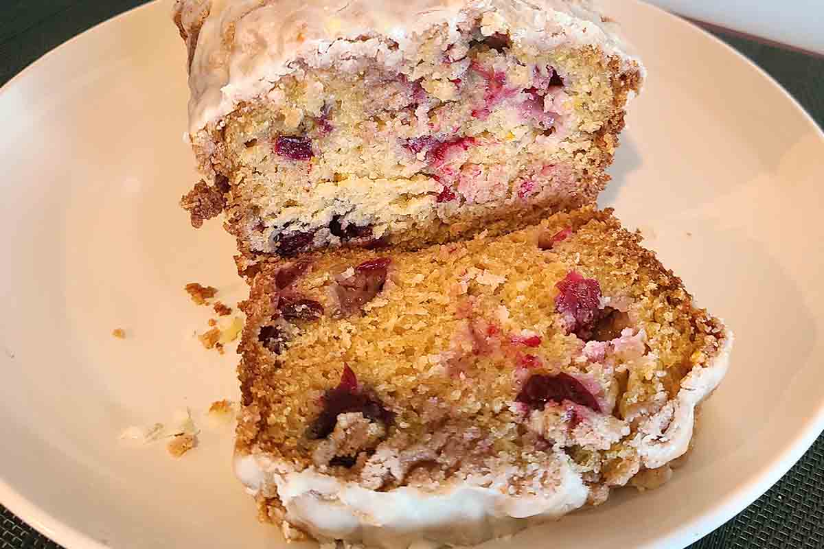 Cranberry Bread With Orange Glaze | Recipesdeal | Recipes