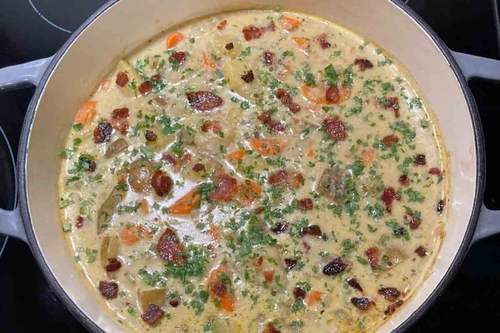 Creamy Potato And Hamburger Soup Recipesdeal Recipes