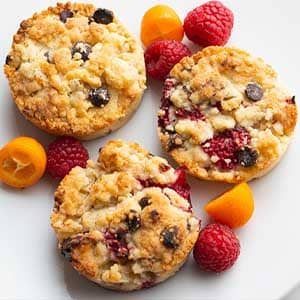 Raspberry Crumble Cookies Recipe