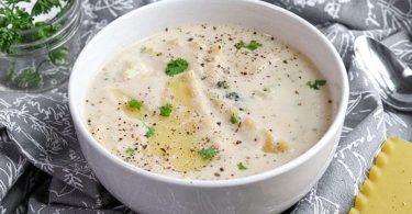 White Lasagna Soup Recipe